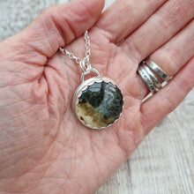 Load image into Gallery viewer, Sterling Silver Polychrome Jasper Gemstone Necklace