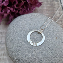 Load image into Gallery viewer, Sterling Silver &#39;LOVE&#39; Necklace - SAMPLE