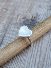 Load image into Gallery viewer, Sterling Silver Large Heart Ring