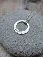 Load image into Gallery viewer, Sterling Silver &#39;STRONG&#39; Motivational Empowerment Necklace
