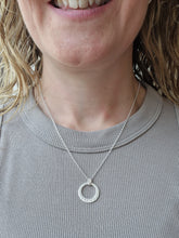 Load image into Gallery viewer, Sterling Silver &#39;STRONG&#39; Motivational Empowerment Necklace