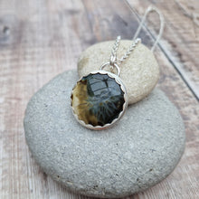 Load image into Gallery viewer, Sterling Silver Polychrome Jasper Gemstone Necklace