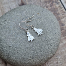 Load image into Gallery viewer, Sterling Silver Christmas Tree Earrings